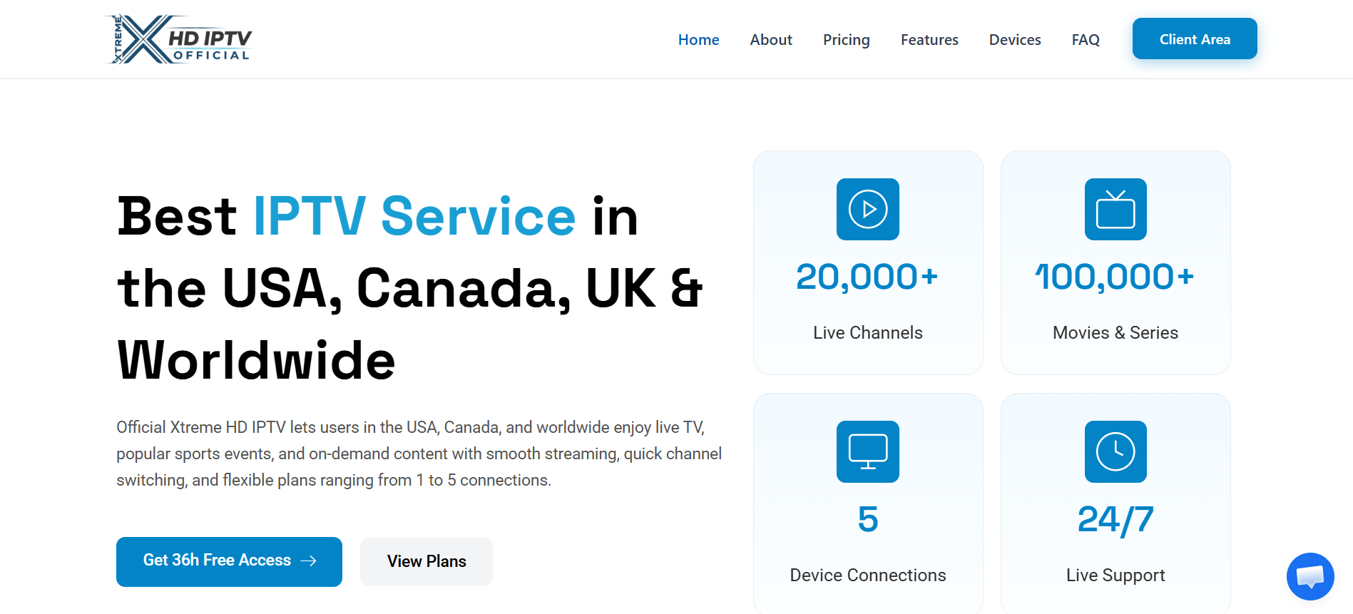 Official Xtreme HD IPTV